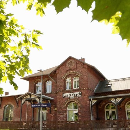 Urlaubsbahnhof-Stellwerk Apartment Lauterbach  Bagian luar foto
