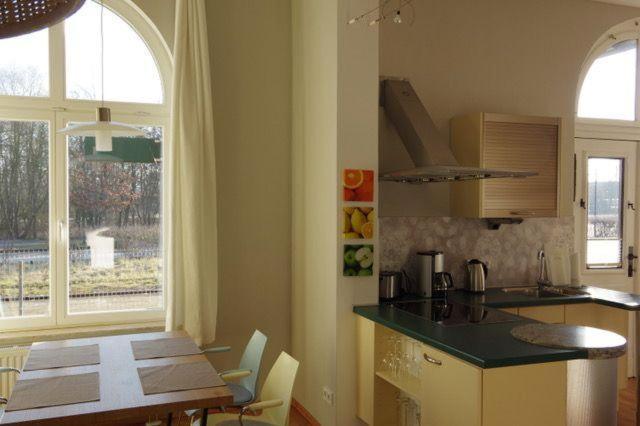 Urlaubsbahnhof-Stellwerk Apartment Lauterbach  Bagian luar foto